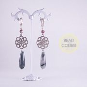 Нежные серьги "Barocco"