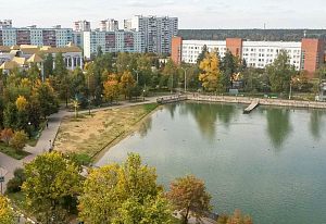 Ретро городское озеро