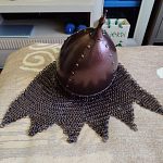 Рыцарский шлем с наплечной кольчугой — Краснознаменск