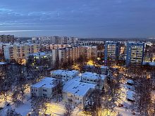 Вечер над городом