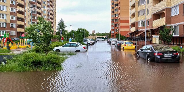 Последствия сильного дождя 10 июня 2020 г.