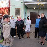 Глава города провела встречу с жителями по адресу ул. Октябрьская, д.10