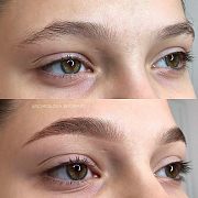 Моделирование бровей + градиентное окрашивание хной