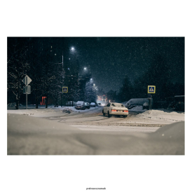 Новогодний дрифтНочь | Зима 26Гагарина 3