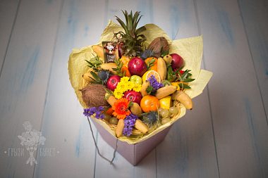 Фруктовый букет "Тропический рай".