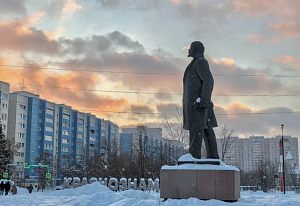 Под солнечным февральским небом