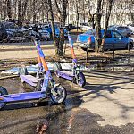 В Москве уже начался сезон самокатов, Краснознаменск тоже не отстает