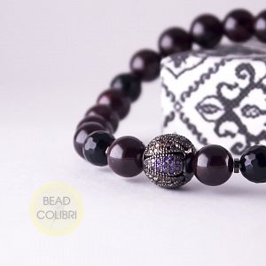 Браслет "Purple Bead"