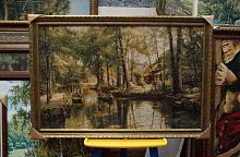 Тихий уголок м (78Х52), 3449-A-K404, 4-гранник