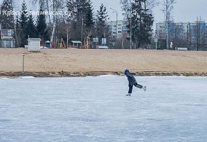 Каток на Новом озере 