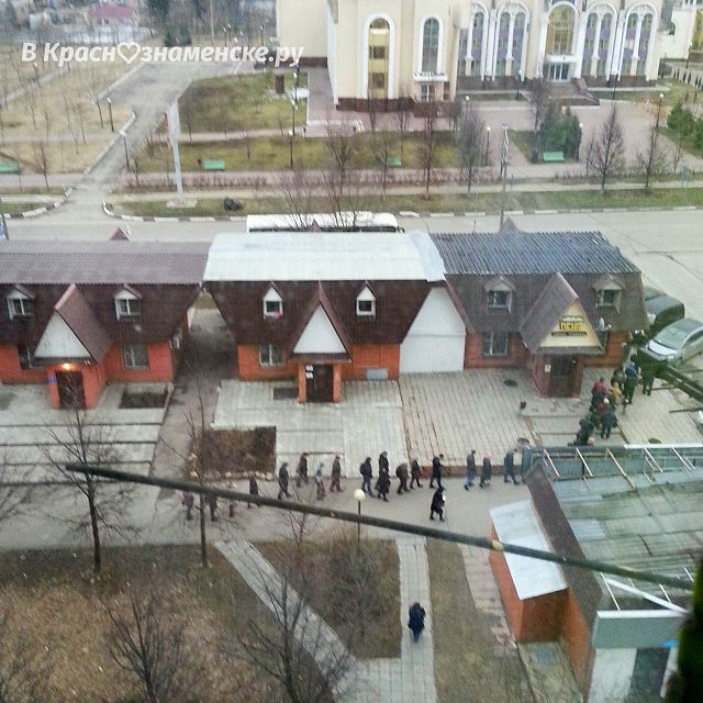 Доброе утро Краснознаменск. 442, очередь на автобу
