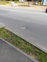 Асфальт проваливается