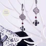 Серьги "BlackTemptation"♣