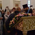Вчера в храме Архангела Михаила прошёл всероссийский молебен о Победе