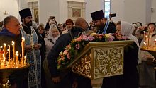 Вчера в храме Архангела Михаила прошёл всероссийский молебен о Победе