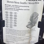 Детское кресло recaro monza nova seatfix