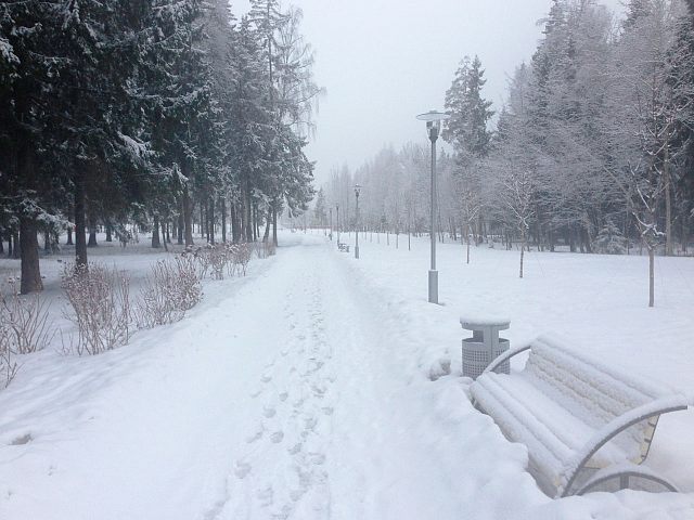 Пятое марта, парк, Краснознаменск.