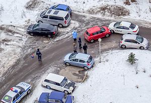 ДТП на Связистов 12/2 ДТП, авария, такси мини, ава