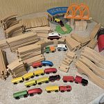 Деревянная железная дорога икея