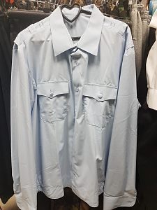 Рубашка синяя