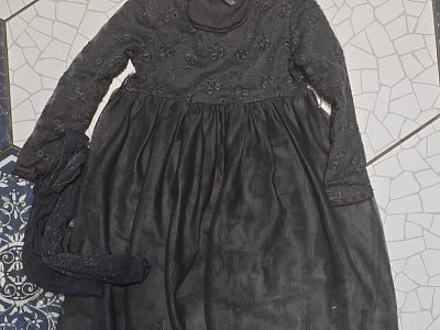 Платье с колготками р 86-92