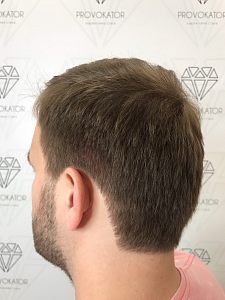 Мужская модельная стрижка 