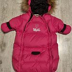 Зимний конверт для новорожденного