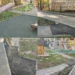 Работы по благоустройству наших дворов продолжаются! — Краснознаменск