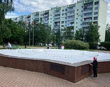 Пенная Party на фонтане