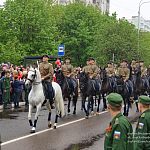 Торжественный парад, посвященный Победе в Великой Отечественной войне, Краснознаменск. 