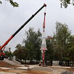 Ракета вернулась на место