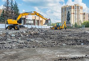 Реконструкция площади Ленина 