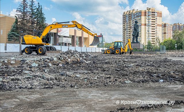 Реконструкция площади Ленина 
