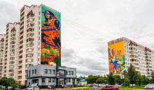 Хотели бы, что бы фасады домов нашего города немного оживили таким образом?