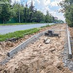 На ул. Строителей, со стороны частного сектора, скоро появится продолжение тротуара