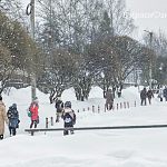 Прогулка по заснеженным улицам Краснознаменска