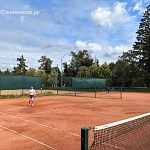 Начался городской турнир по теннису