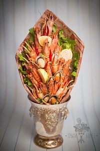 Букет из креветок «Афродизиак».