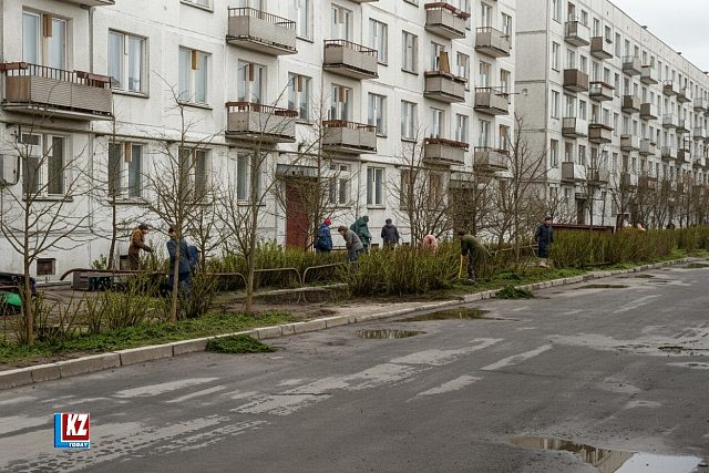 Как проходил субботник более 30 лет назад в Красно