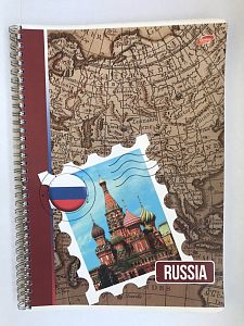 Тетрадь формат А-4 RUSSIA  96 листов