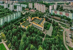 Краснознаменск с высоты