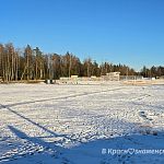 Лабиринт каток на новом озере