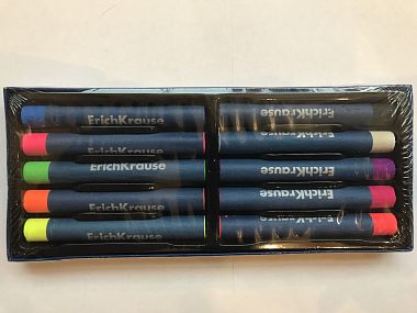 Набор масляной Неоновой пастели:8 неоновых цветов+2 контура