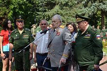 Торжественный митинг в Краснознаменске: 63-я годовщина полета Германа Титова в космос