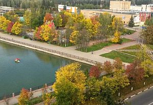 Ретро городское озеро