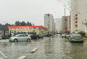 Потоп, ливнёвка, ул. Гагарина