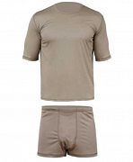 Белье нательное влагоотводящее облегченное короткое