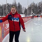 Каток в Краснознаменске стал новым местом отдыха для регбисток сборной России