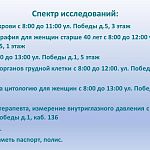 Диспансеризация в городской поликлинике