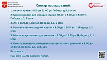 Диспансеризация в городской поликлинике